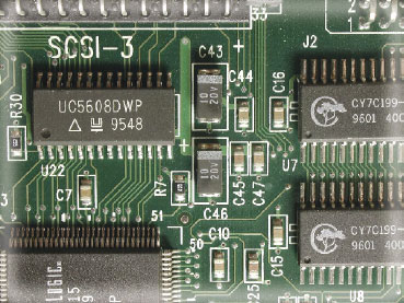 Picture of circuit board.